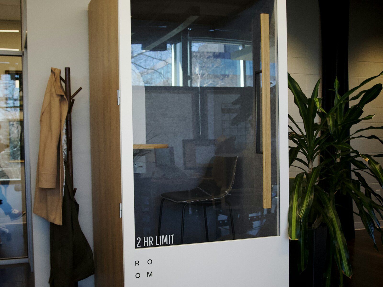 A call booth for quiet calls