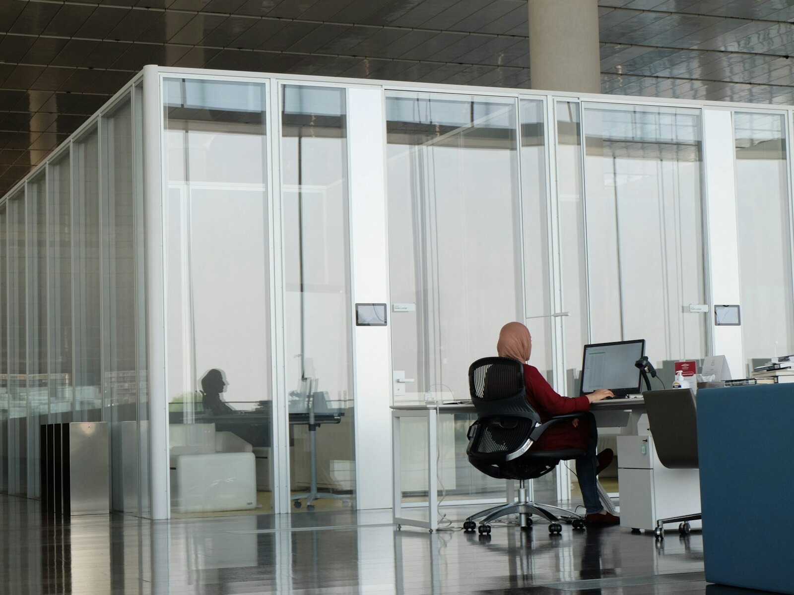 A private office for a small team